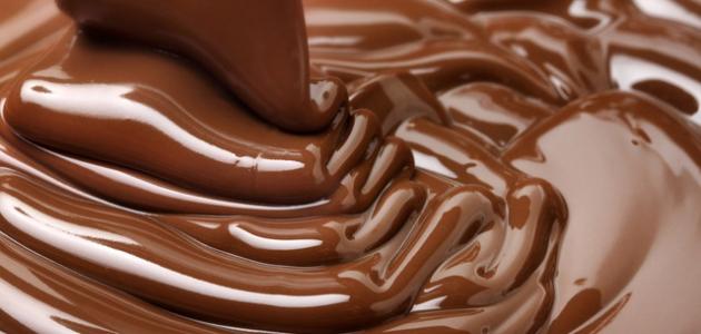 طريقة صنع شوكولاتة سائلة