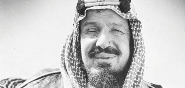 مقال عن الملك عبدالعزيز