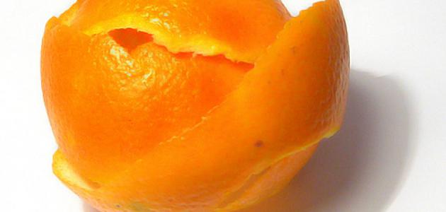 كيف نجفف قشر البرتقال