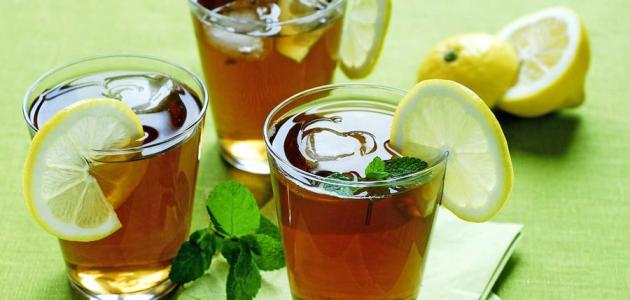 فوائد الشاي الأخضر والليمون