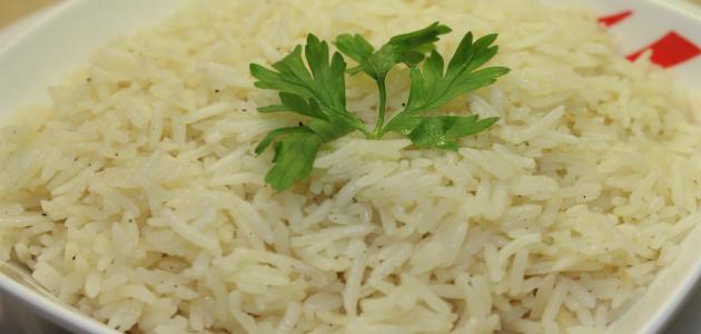 كيفية عمل أرز أبيض