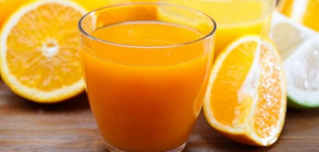 أضرار عصير البرتقال