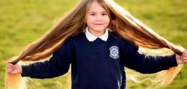 وصفة لتطويل شعر الأطفال