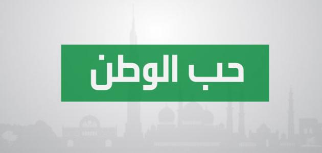 عبارات عن حب الوطن حروف عربي