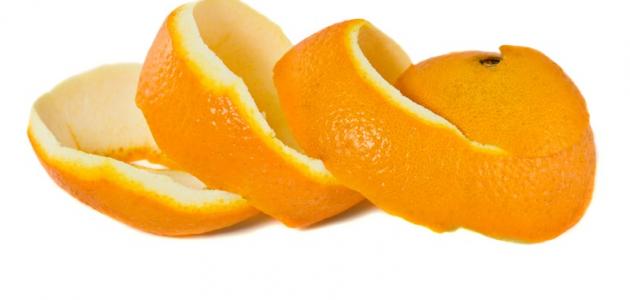 كيف أستفيد من قشر البرتقال