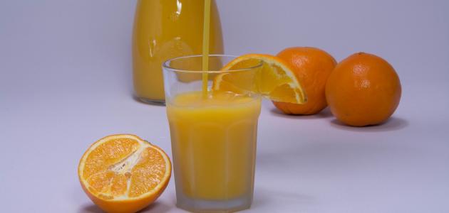 طريقة تخزين عصير البرتقال