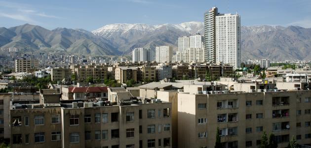 أين تقع مدينة طهران