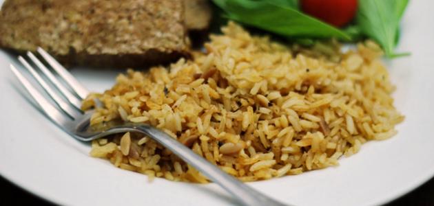 طريقة عمل الأرز المتبل