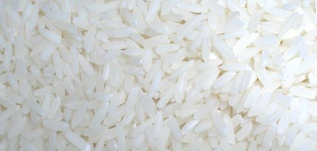 طريقة الرز الأبيض