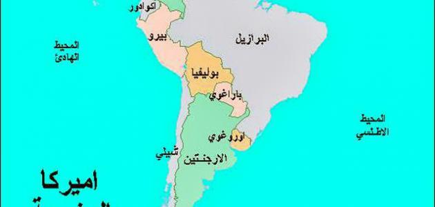 دول أمريكا الجنوبية حسب عدد السكان