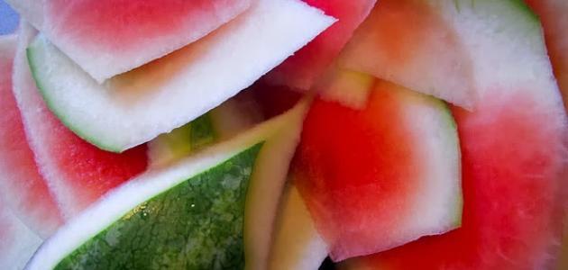 فوائد قشر البطيخ للتخسيس