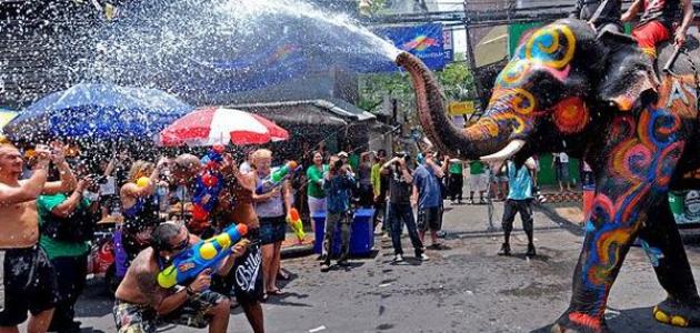 تاريخ عيد الماء في تايلند