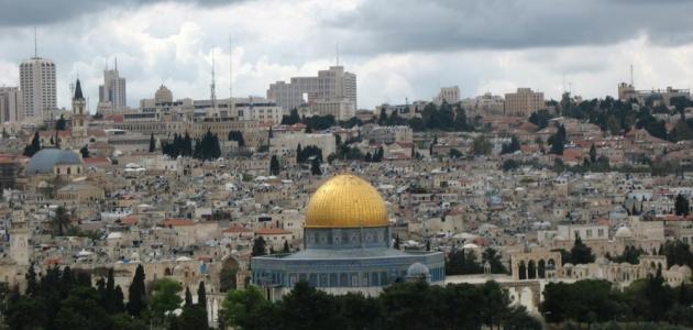 مساحة مدينة القدس