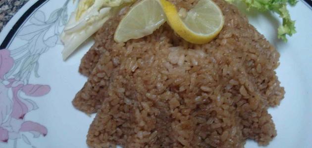 طريقة الأرز بالسمك