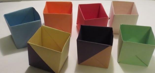 كيف تصنع صندوقاً من الورق