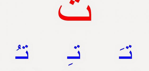 التشكيل في اللغة العربية