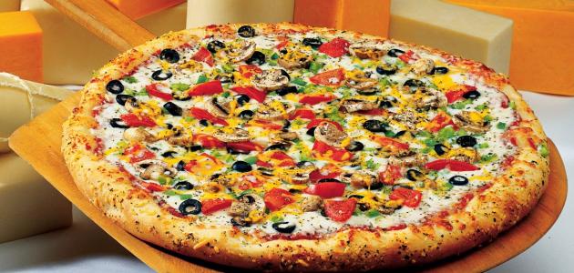أنواع البيتزا وطريقة عملها