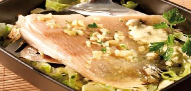 كيفية طبخ سمك الراية