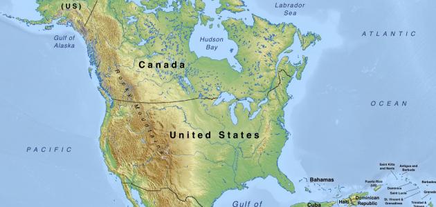 عدد الدول في قارة أمريكا الشمالية
