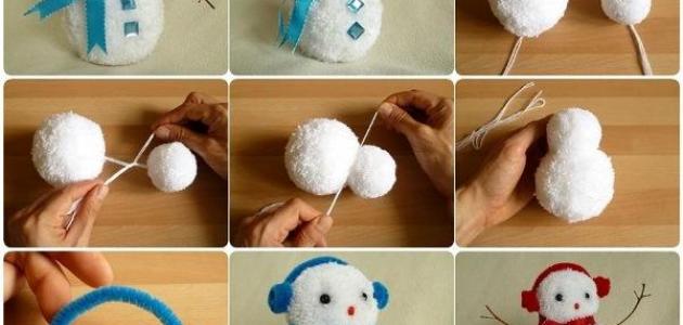 كيف تصنع رجل الثلج