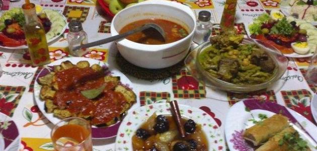 وصفات طبخات رمضانية مغربية