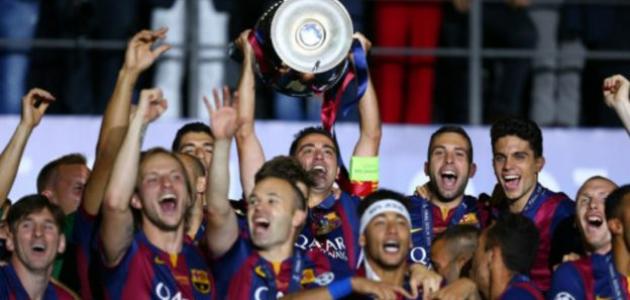 كم لقب لبرشلونة في دوري أبطال اوروبا