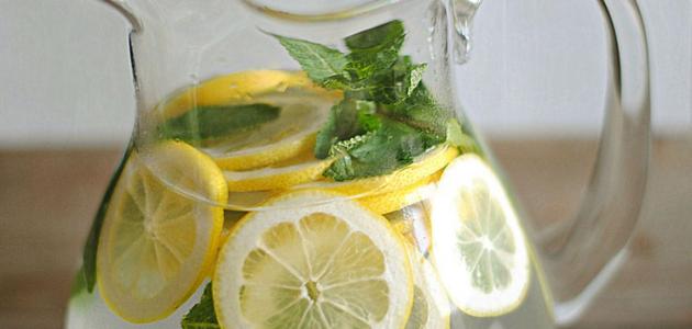 طريقة تحضير عصير ليمون بالنعناع