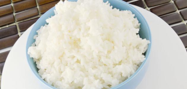 طريقة طبخ الأرز الأبيض