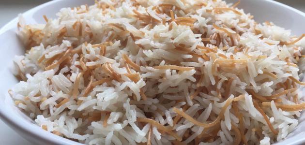 طريقة الأرز بالشعرية