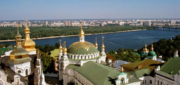 أين تقع مدينة كييف