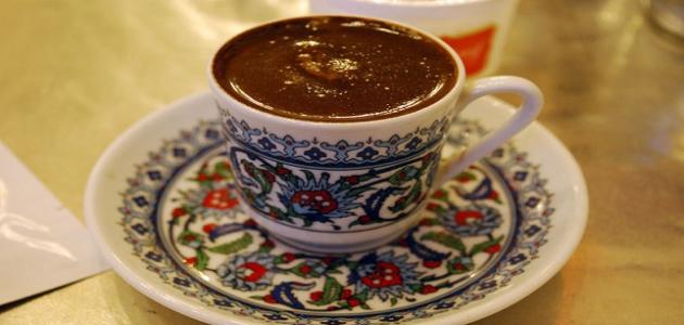 صنع القهوة التركية