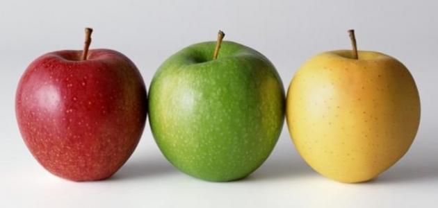 ما الفيتامين الموجود في التفاح