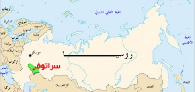 أين تقع روسيا على الخريطة