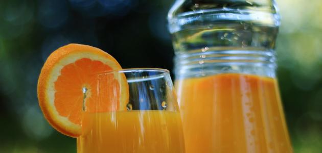 طريقة إعداد عصير البرتقال