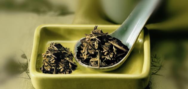 طريقة عمل شاي أخضر