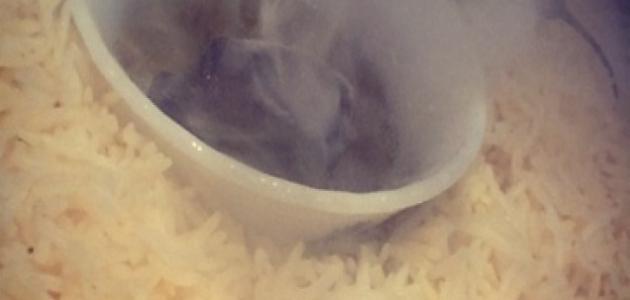 طريقة تبخير الأرز