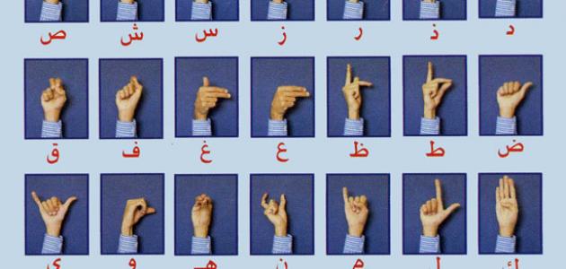تعلم لغة الإشارة