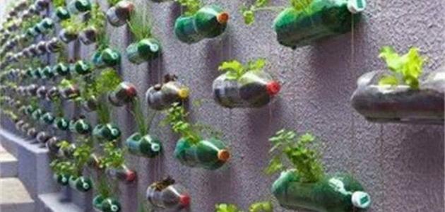 كيف تستفيد من الزجاجات البلاستيكية الفارغة