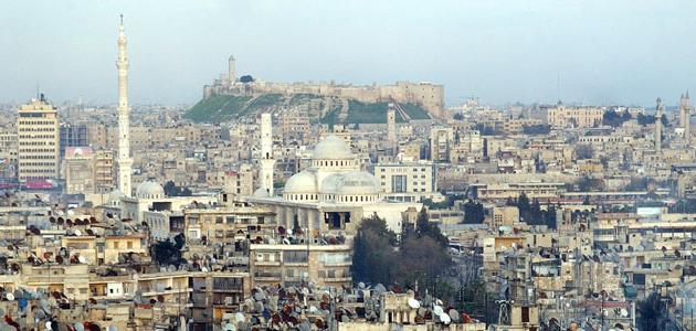 أين تقع مدينة حلب