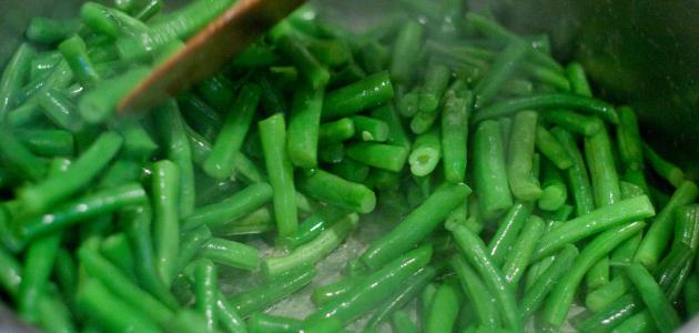 كيفية طبخ اللوبيا الخضراء