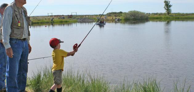 تعلم صيد السمك