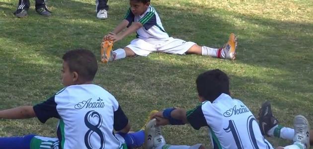 تمارين كرة القدم للصغار