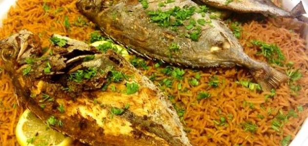 طريقة طبخ السمك مع الأرز