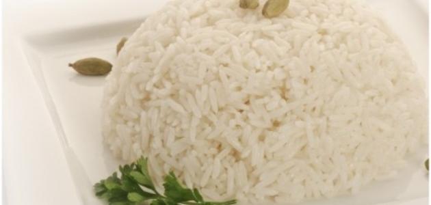 طريقة الأرز الأبيض