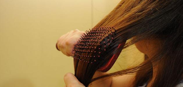 كيفية تمشيط الشعر الطويل