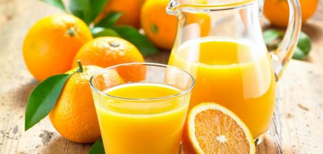 ما فائدة عصير البرتقال