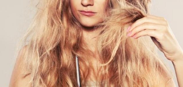 طرق معالجة الشعر المتقصف