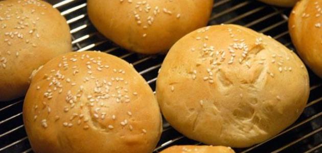 طريقة عمل خبز الهمبرجر في البيت