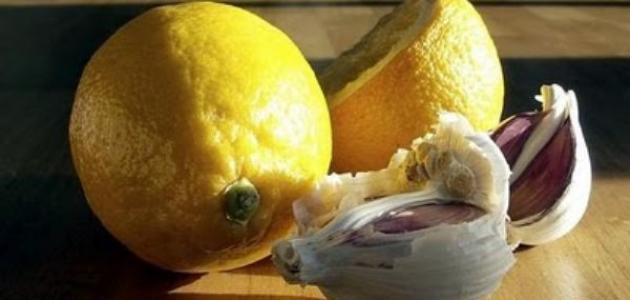 فوائد الثوم والليمون
