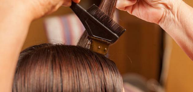 صناعة صبغة الشعر منزلياً